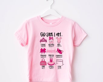 God Says I Am Dancer Shirt, Dancer Shirt, Ballet Gift, Ballerina Tee, Dance Sweatshirt, Gift For Dancer, Bible Verse Shirt, Christian Shirt