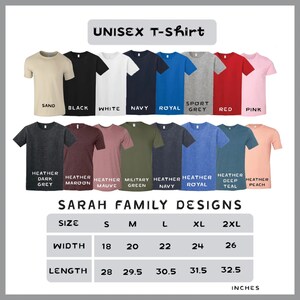a group of t - shirts with different colors and sizes