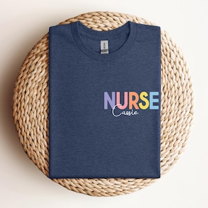 Personalized Nurse Shirt, Custom Nurse Shirt,Nurse Shirt,Nurse Shirt,Nursing School Tee,Nurse Tee,Gift For Nurse,Super Hero,Nurse Life Shirt