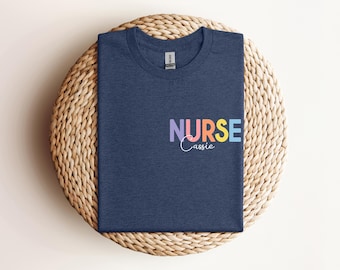 Personalized Nurse Shirt, Custom Nurse Shirt,Nurse Shirt,Nurse Shirt,Nursing School Tee,Nurse Tee,Gift For Nurse,Super Hero,Nurse Life Shirt