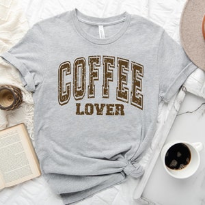 Coffee Lover Shirt, But First Coffee, Caffeinated Mom&#39;s Club Sweatshirt, Coffee Shirt, Funny Coffee Sweater, Coffee Lover Gift, Trendy Shirt