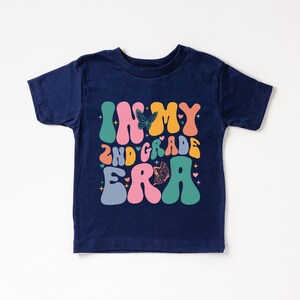 In My Second Grade Era T-Shirt, 100 Days of School Shirt, 2nd Grade Kids Shirt, Back to School Tee, Gift For Student, 2nd Grade Shirt