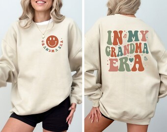In My Grandma Era Shirt, Christmas Gift For Grandma, Family Shirt, Shirt For Grandma, Gift For New Grandma, Mother's Day Gift, Cute Gift
