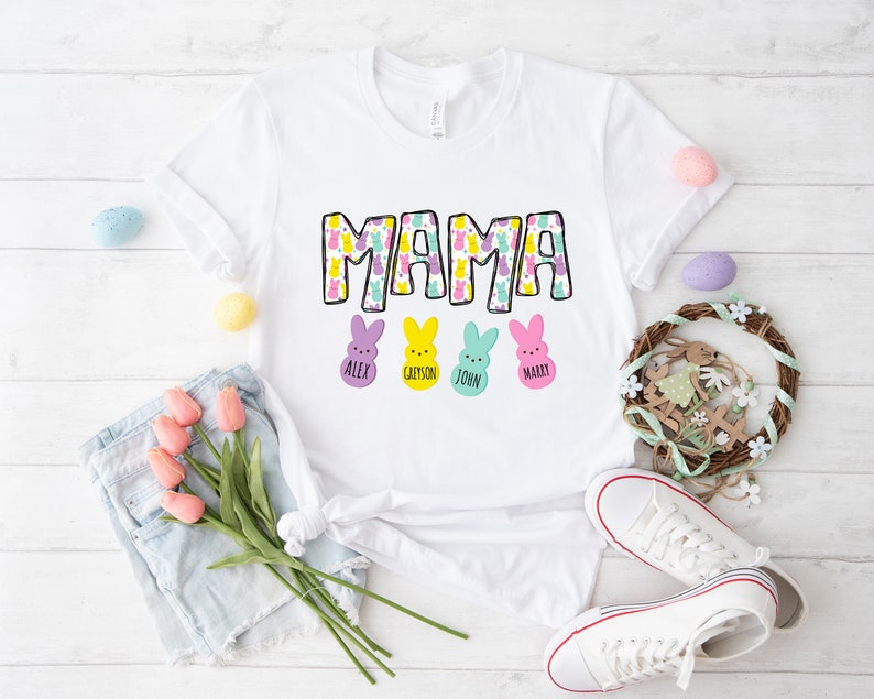 Custom Mama Easter Shirt Gift for Mama Easter Gift Mama Etsy