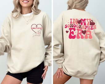 In My Sonographer Era Shirt, Custom Sonographer Sweatshirt, Sonographer Gifts, Cute Shirts for Sonographers, Radiology Shirts,Radiology Gift