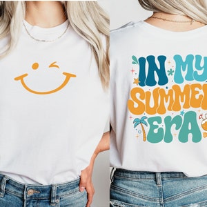 In My Summer Era Shirt, School Holiday Tee, Summer Break Tee, Summer Vacation T-Shirt, Summer Holiday Shirt, Teacher Gift Tee, Summer Shirt
