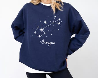Zodiac Shirt, Astrology Shirt, Horoscope Sign Tee, Star Sign Graphic Shirt, Celestial Constellation Shirt, Mystic Astrology Gift