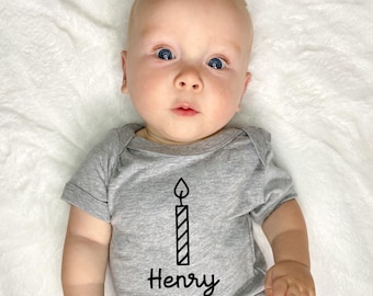 Custom Candle Birthday Shirt, Personalized Birthday Tee, Party Outfit, Birthday Girl Top, Birthday Boy Gift, Family Matching Shirts