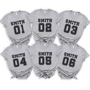 Custom family shirts custom family shirts with name and number custom number shirt custom family outfits custom family shirts personalized