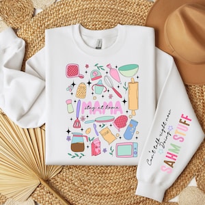 Mama Stuff Sweatshirt, Can’t Talk Right Now Doing Mama Stay at Home Stuff, Funny Mama Gifts, Kitchen Mama Sweatshirt, Mother Day Gift