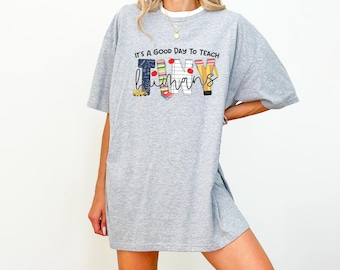 Teacher of Tiny Humans, It's a Good Day To Teach Tiny Humans Shirt, PreK Teacher Shirt, Kindergarten Teacher Shirt, Preschool Teacher Gift