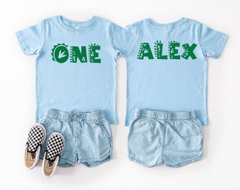 Custom Dinosaur Birthday Boy Shirt, Saurus Birthday Shirt, Dinosaur Shirt, Dinosaur Toddler Shirt, Dinosaur Party Shirt