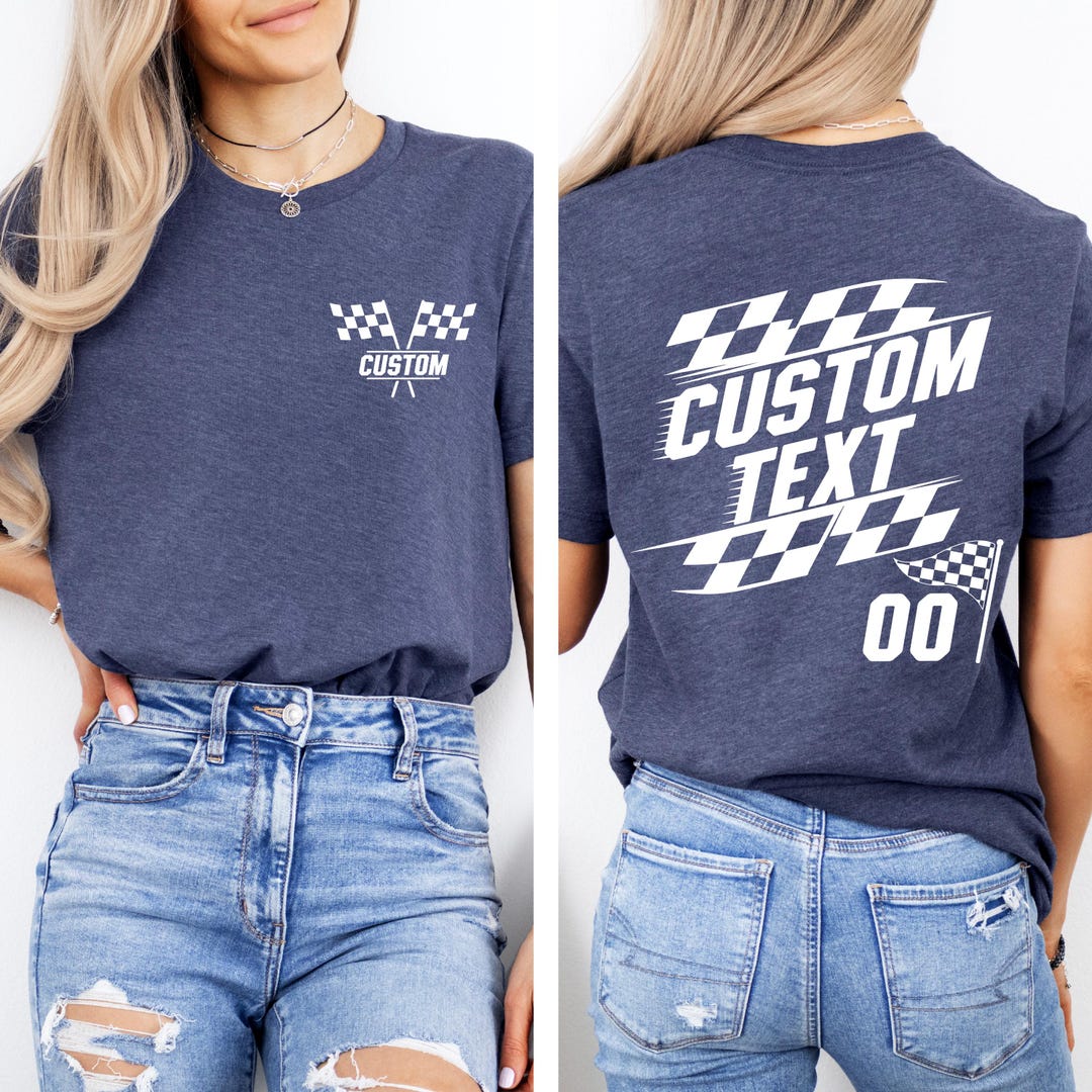 Custom Pit Crew Shirt, Personalized Race Team Shirt, Custom Racing ...