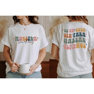 Spanish Teacher Wednesday MIERCOLES A 0805' Women's T-Shirt