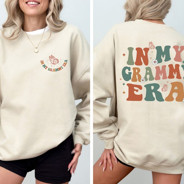 In My Grammy Era Shirt, Christmas Gift For Grammy, Family Shirt, Shirt For Grammy, Gift For New Grammy, Mother's Day Gift, Cute Gift