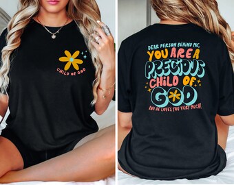 Cute Child of God Shirt, Christian Shirt Gift, Kids Christian Shirt, Faith Shirt, Christian Apparel, Christian Shirt, Christian Gift For Her