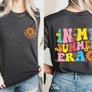 In My Summer Era Shirt, School Holiday Tee, Summer Break Tee, Summer Vacation T-Shirt, Summer Holiday Shirt, Teacher Gift Tee, Summer Shirt