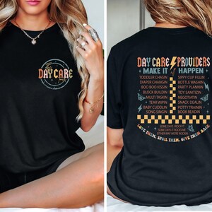 Daycare Shirt, Daycare Tour Shirt, Toddler Teacher, Daycare Teacher Shirt, Preschool Teacher Gift, Gift for Teacher, Cute Teacher Gift Shirt Bild 3