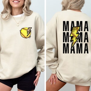 Softball Mama Shirt, Softball Mom Sweatshirt, Softball Mama T-Shirt, Sport Mom Shirt, Sports Team Shirts, Mom Gift Idea, Game Day Vibes Tee