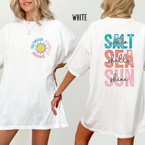 Salt Sea Sun Shirt, Summer Shirt, Beach Shirt, Retro Summer Shirt, Summer Vacation Shirt, Beach Vibes Tee, Summer Gift, Ocean Lover Tee