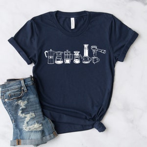 Coffee Maker Shirt, Coffee Shirt, Coffee Lover Shirt, Coffee Machines Shirt, Gift for Coffee Lover, Barista Shirt, But First Coffee Shirt