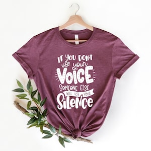 If You Don&#39;t Use Your Voice Someone Else Will Use Your Silence, silence is complicity, protest, resist, anti trump, black lives matter