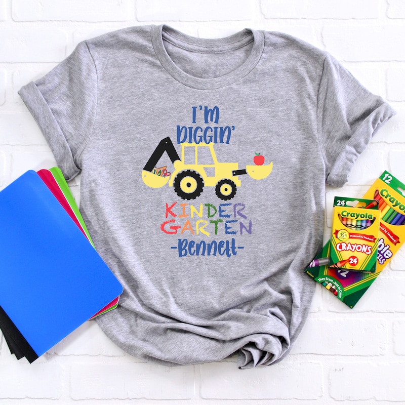 Kindergarten Shirt - Etsy