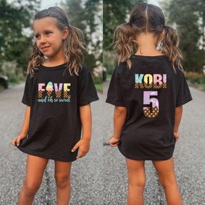 Personalized Ice Cream Birthday Shirts, 1st Ice Cream Birthday Shirts, Cute Ice Cream Birthday Shirts, Girls Birthday Shirt, 2nd Birthday