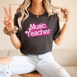 Girl B Doll Music Teacher Shirt, Orchestra Teacher Shirt, Music Teacher Gift, Teacher Shirt, Cute Teacher Gift, Gift For Musician