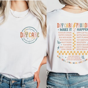 Daycare Shirt, Daycare Tour Shirt, Toddler Teacher, Daycare Teacher Shirt, Preschool Teacher Gift, Gift for Teacher, Cute Teacher Gift Shirt
