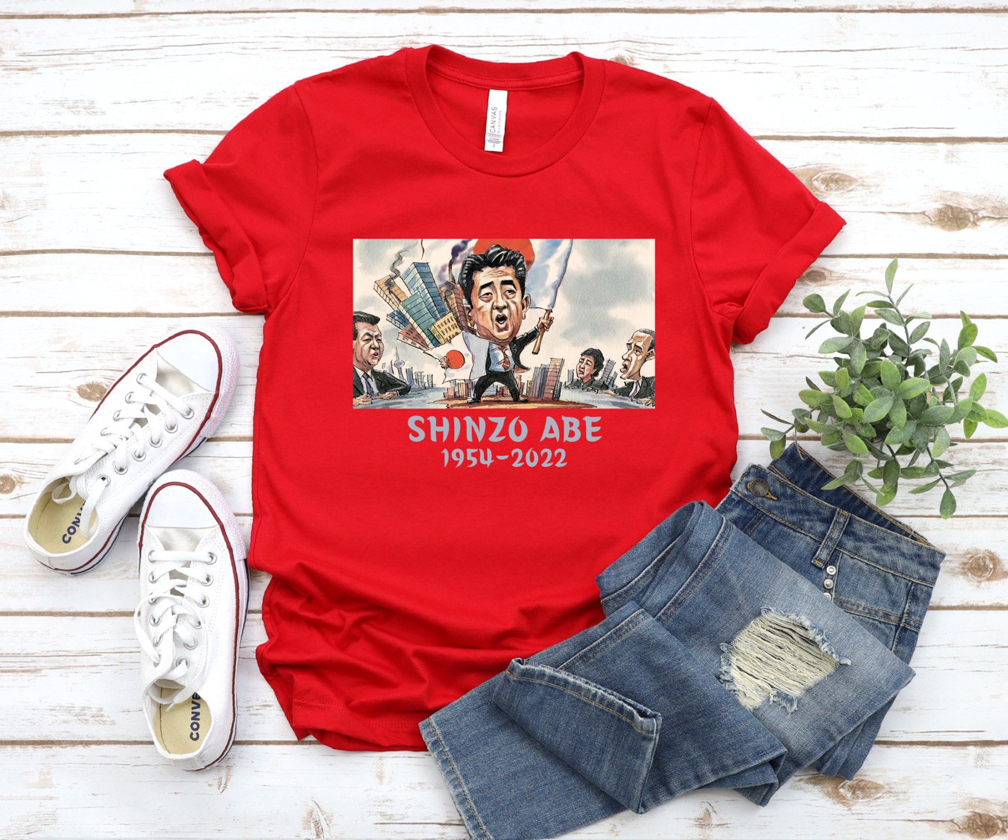 Discover Shinzo Abe Shirt, Japan ex-PM injured Tee Shirt