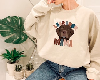 Labrador Mama Shirt, Labrador shirt, Labrador Retriever, Labrador Shirt, Labrador Mom, Labrador dog Gifts, Brawn Labrador Tee