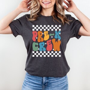 Pre-K Teacher Shirt, Pre-K Shirt For Teacher T Shirt, Pre K T-Shirt for Teacher Gift,  Pre K Crew  Teacher Tee