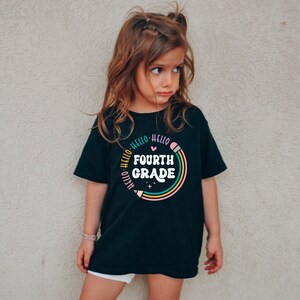 4rd Grade Shirt, School Team Shirts, Fourth Grade Shirts, Grade Shirts, Teacher T Shirts, Fourth Grade Teacher Shirt, Fourth Grade Youth