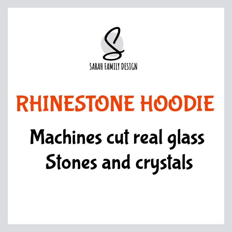 Languid Park - Star Rhinestone Hooded Tee