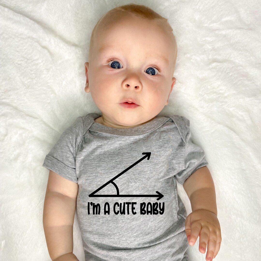 I'm A Cute Baby Bodysuit, Funny Baby Clothes, Cute Bodysuit, Baby Boy