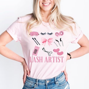 Lash Artist Shirt, Makeup Artist Sweatshirt, PMU Grad Sweater, Mascara Lover Shirt, Lash Boss Tee, Eyelash Extension Tee, Lash Tech Gift