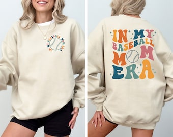 In My Baseball Mom Era Shirt, Baseball Mom Shirt, Baseball Mama Shirt, Sport Mom Shirt, Sports Team Shirts, Gift Idea, Game Day Vibes Tee