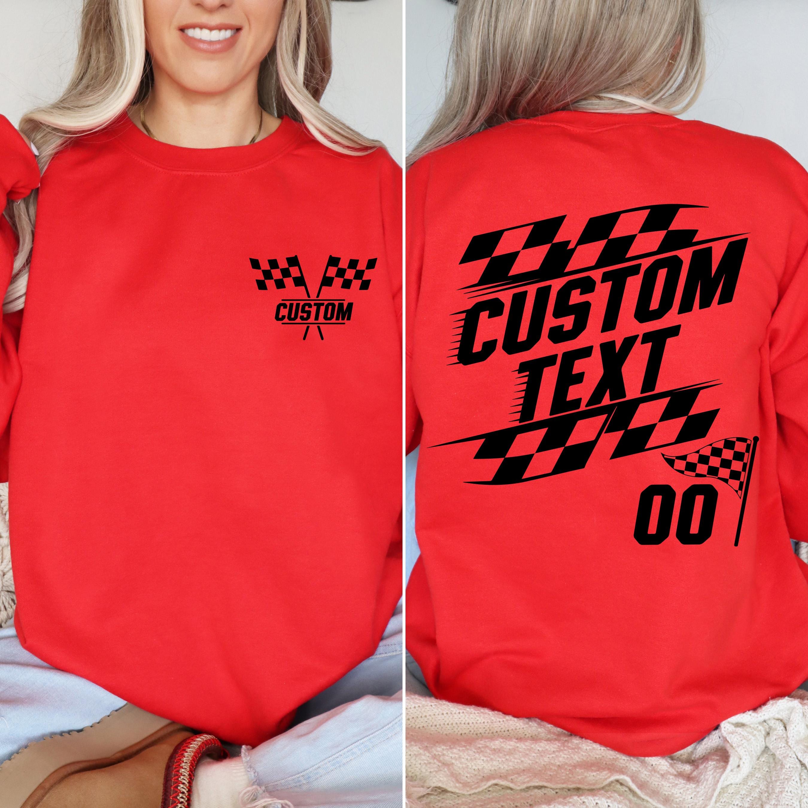 Custom Pit Crew Shirt, Personalized Race Team Shirt, Custom Racing ...