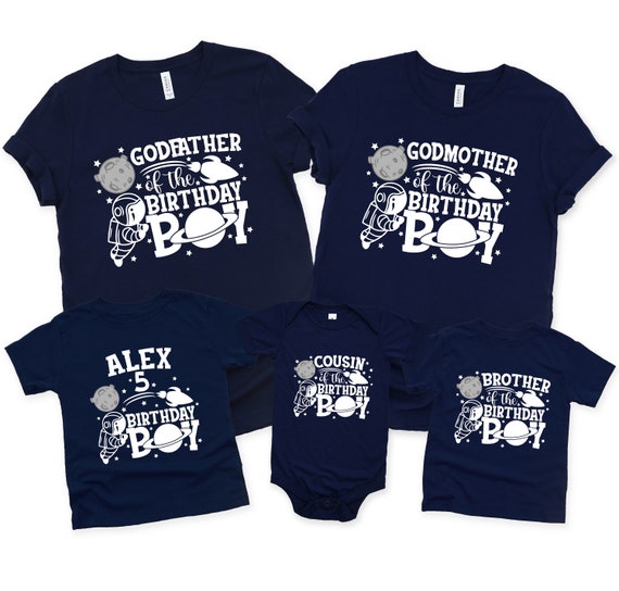 Custom Astronaut Birthday Shirt, Family Astronaut Shirts, Family Rocket Shirt, Matching Birthday Boy, Rocket Birthday Shirts, Birthday Space