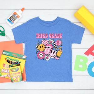 Third Grade Shirt, Third Grade Kids Shirt, Student Gift, Gift for Kids, 3rd Grade, Third Grade, Back to School Shirt image 2