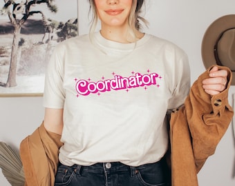 Coordinator Shirt, Coordinator Gift, Program Coordinator Shirt, Gift for Coordinator, Wedding Coordinator Shirt, Wedding Planner