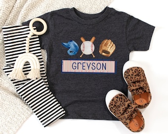 Personalized Baseball Shirt, Toddler Baseball Shirt, Baseball Mom Shirt, Personalized Baseball Tees, Custom Baseball Shirts, Baseball Boy