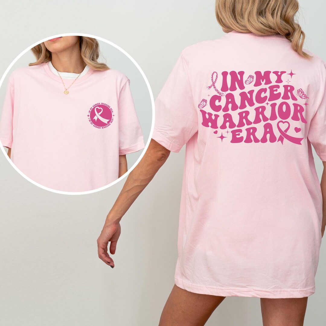 Pink Ribbon in My Cancer Warrior Era Shirt, Cancer Mom Shirt, Oncology ...