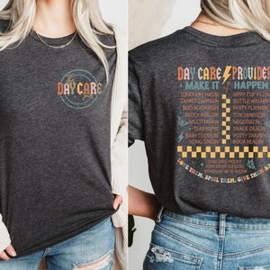 Daycare Shirt, Daycare Tour Shirt, Toddler Teacher, Daycare Teacher Shirt, Preschool Teacher Gift, Gift for Teacher, Cute Teacher Gift Shirt Bild 2