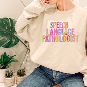 Speech Language Pathologist Shirt, Speech Pathology Tee, Teacher Shirts, Cute Speech Therapy Shirt, Speech Therapist Tee, Gift For Therapist image 1