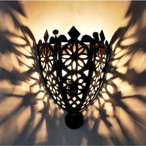 Applique orientale Applique marocaine Applique écran marocaine en fer BOHA-MSCHANKAB