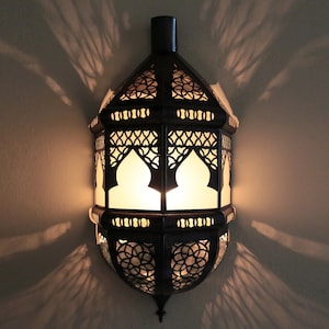 Applique orientale Applique marocaine Paravent marocain Applique arabe en verre Toboga