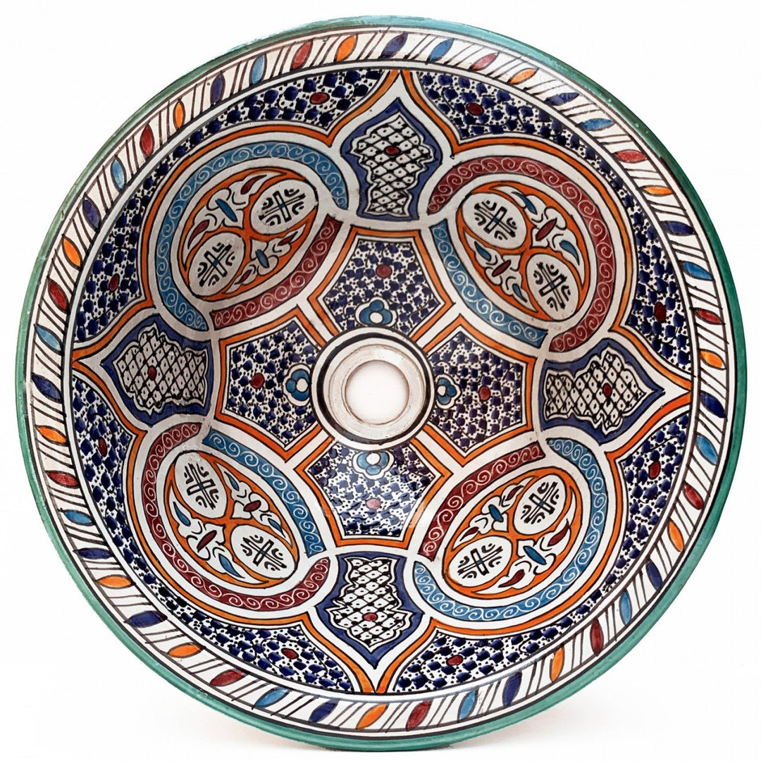 Lavabo De Salle De Bain Évier De Style Marocain Lavabo