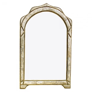 Moroccan mirror | Oriental wall mirror | Wall decoration mirror from Morocco, handmade | Loudaya mirrors, H 85 cm